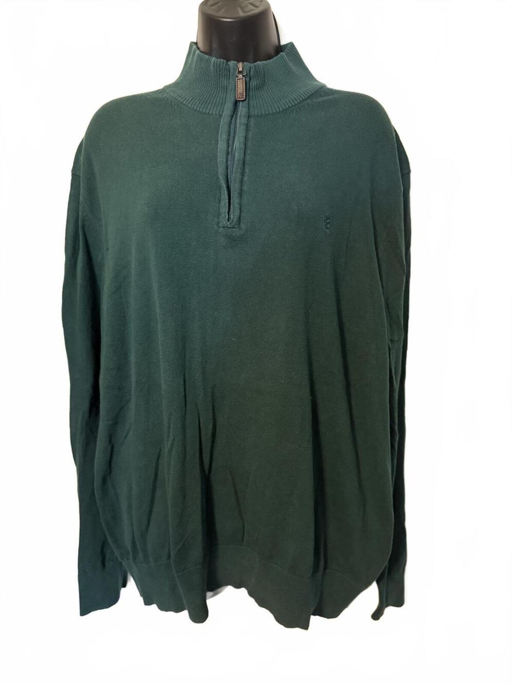 Izod quarter zip mock turtleneck long sleeve CLG